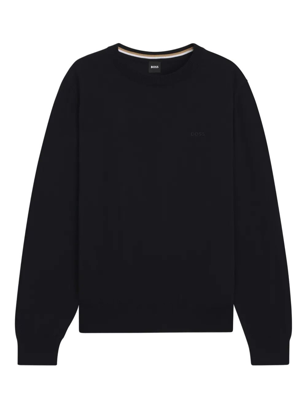 HUGO BOSS ゴルフセーター ブラック 50556344 001_1.JPG